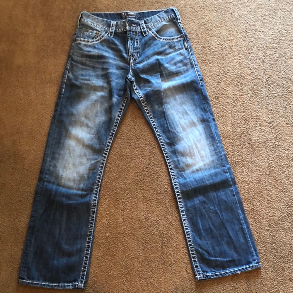 Silver Gordie Jeans